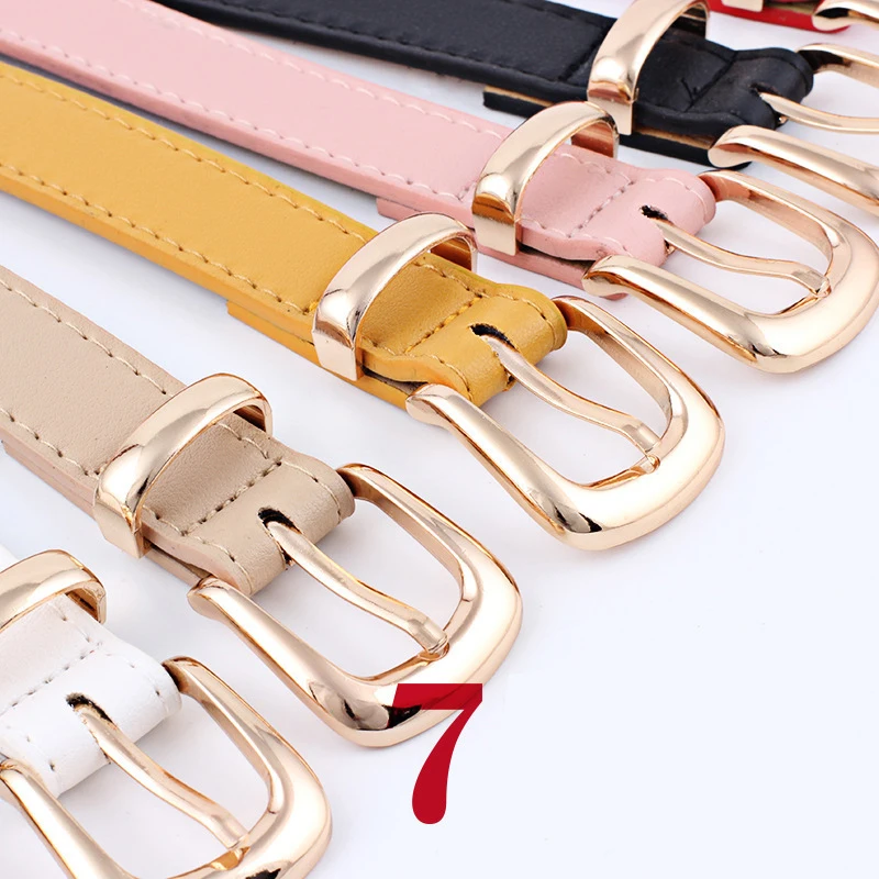 

Belts For Women Luxury Brand Business Golf Formal Versatile Belts Designer Khaki Pink Red