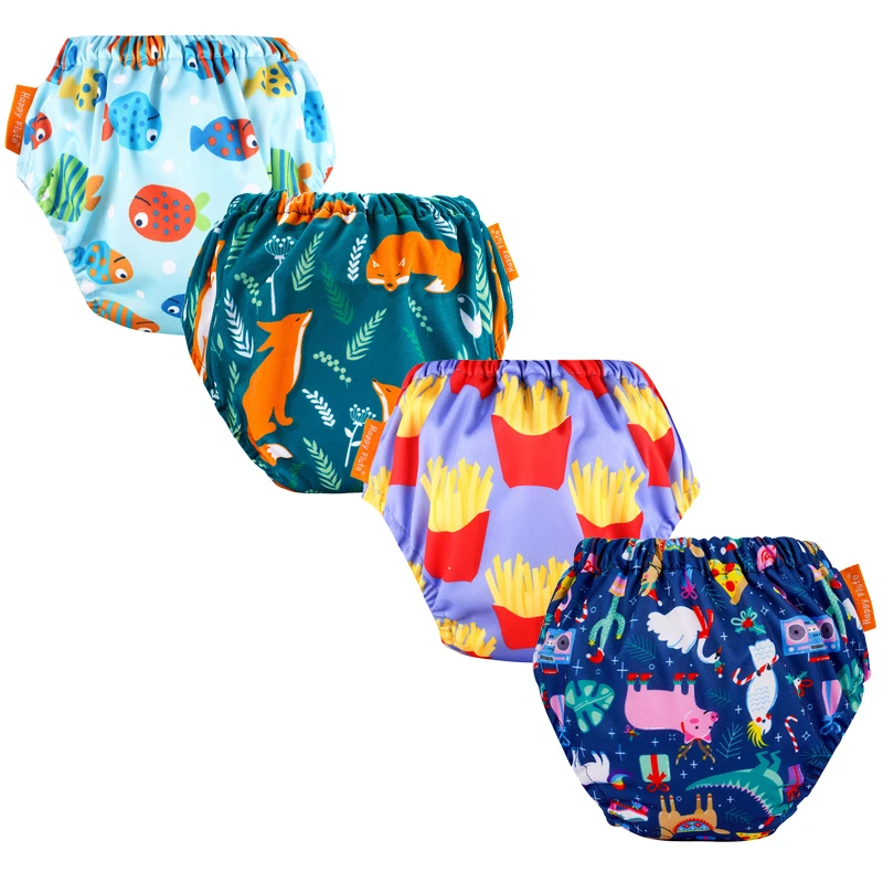 

Baby Diaper Patten Remove Smell Training Pants Kid Nappy Diapers Clean Care Ventilation Study Swiming Walking Supplies for 6-36M