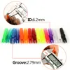 60pcs  10 Color Arrow Insert Nocks Internal For Archery Carbon Fiberglass Arrow shaft ID 6.2 mm Arrow DIY Archery Accessory 2