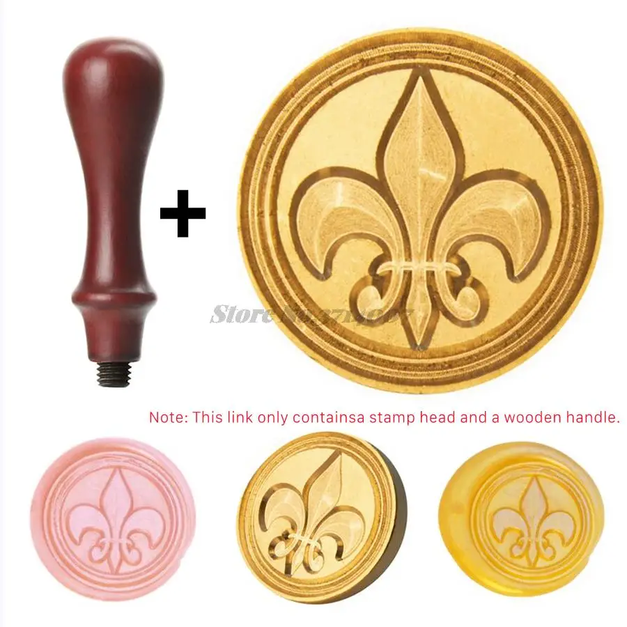 2022 Plant Rose Flower Wax Seal Stamp Retro Life Tree Cat Butterfly Antique Scrapbooking HEAD Wedding Decorative Invitation 