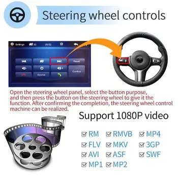 

777A 7" Multi-functional Car radio MP5 Player Mobile Interconnection Support Reverse Display Audio Radio multimedia player