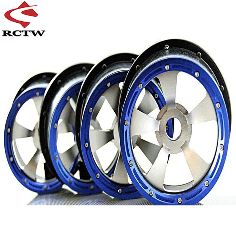 Wheel Hub & Beadlock Ring Kit for 1/5 GTB Racing HPI ROFUN BAHA KM ROVAN BAJA 5B SS Truak Spare Toys Parts