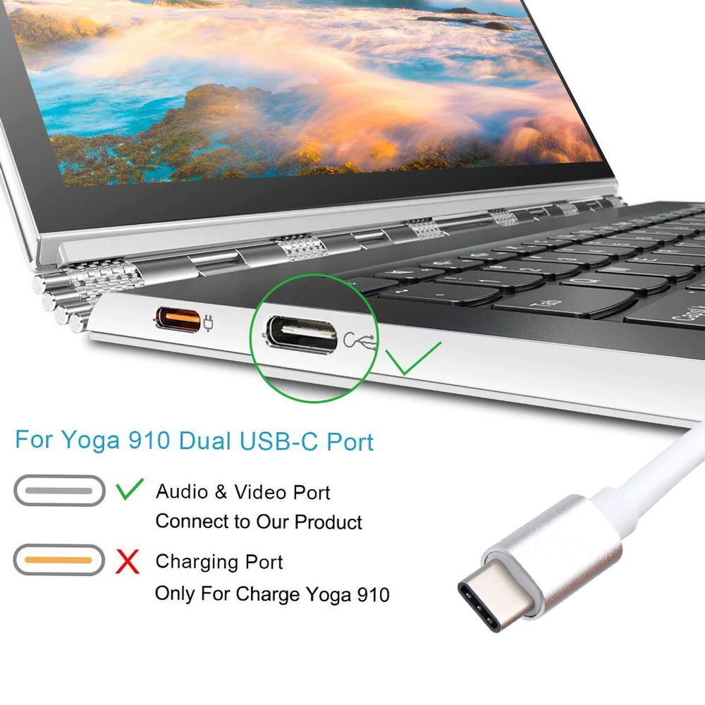 Kebidu высокоскоростной адаптер USB Type C к VGA 3.1 папа мама конвертер для Macbook Chromebook Pixel