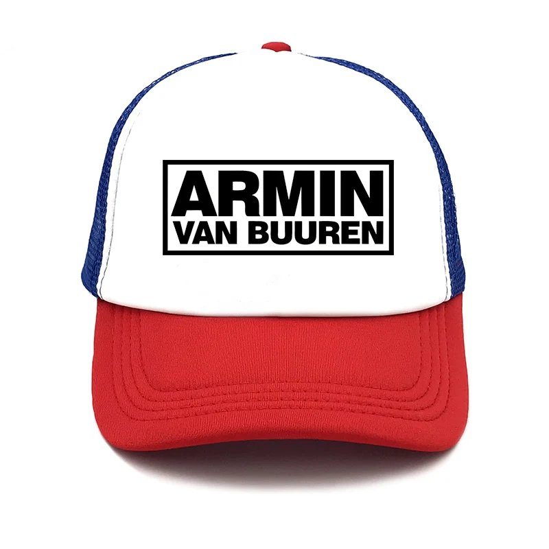

2019 Armin Van Buuren DJ pattern printing net cap baseball cap Men and women Summer snapbacks Cap New Youth sun hat Beach Visor