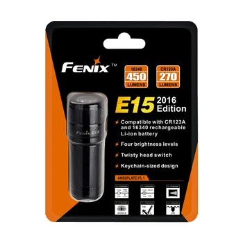 

Fenix E15 Cree R5 LED MAX 450 Lumens High-performance Keychain