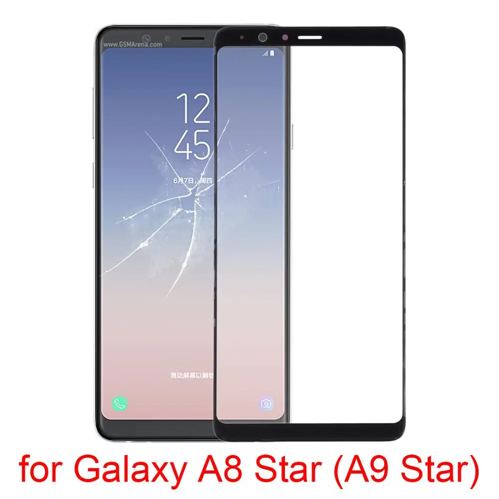 

Touch screen For Samsung Galaxy A8 Star/A9/A8s/A70/A20/A60 Touch Screen Front Glass Panel Outer Glass Lens LCD Digitizer