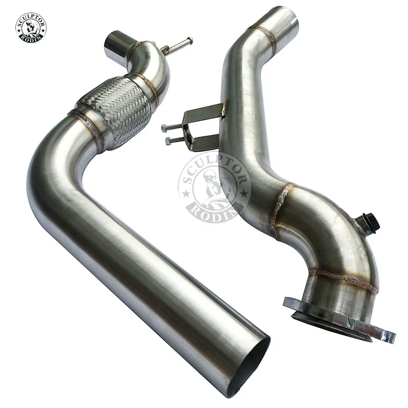 

For 15-16 Ford Mustang Ecoboost 2.3T SS Catless Exhaust Exhaust Downpipe 3" K8-DP232