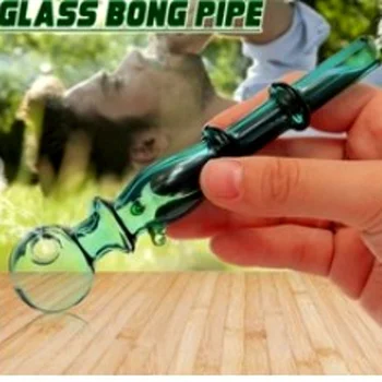 

Glass Oil Burner Pipe,Glass Oiler Herb Smoke Holder, Glass Ware, Mini Hookah Holder, Oil Nozzle Glass Tube Blister