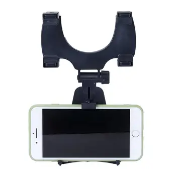 

Car Phone Holder Mobile Phone Mount Holder Automobile Interior Mounting Bracket Cellphone GPS Bracket 180° Rotation For 3.5" to