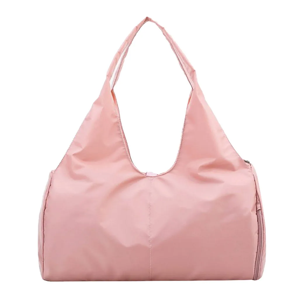 Сумка для Йога-коврика для фитнеса, сумки для спортзала, сухая влажная сумка для женщин и мужчин, обувь для путешествий, тренировочный мешок для занятий спортом, розовый Gymtas Duffel - Цвет: PK