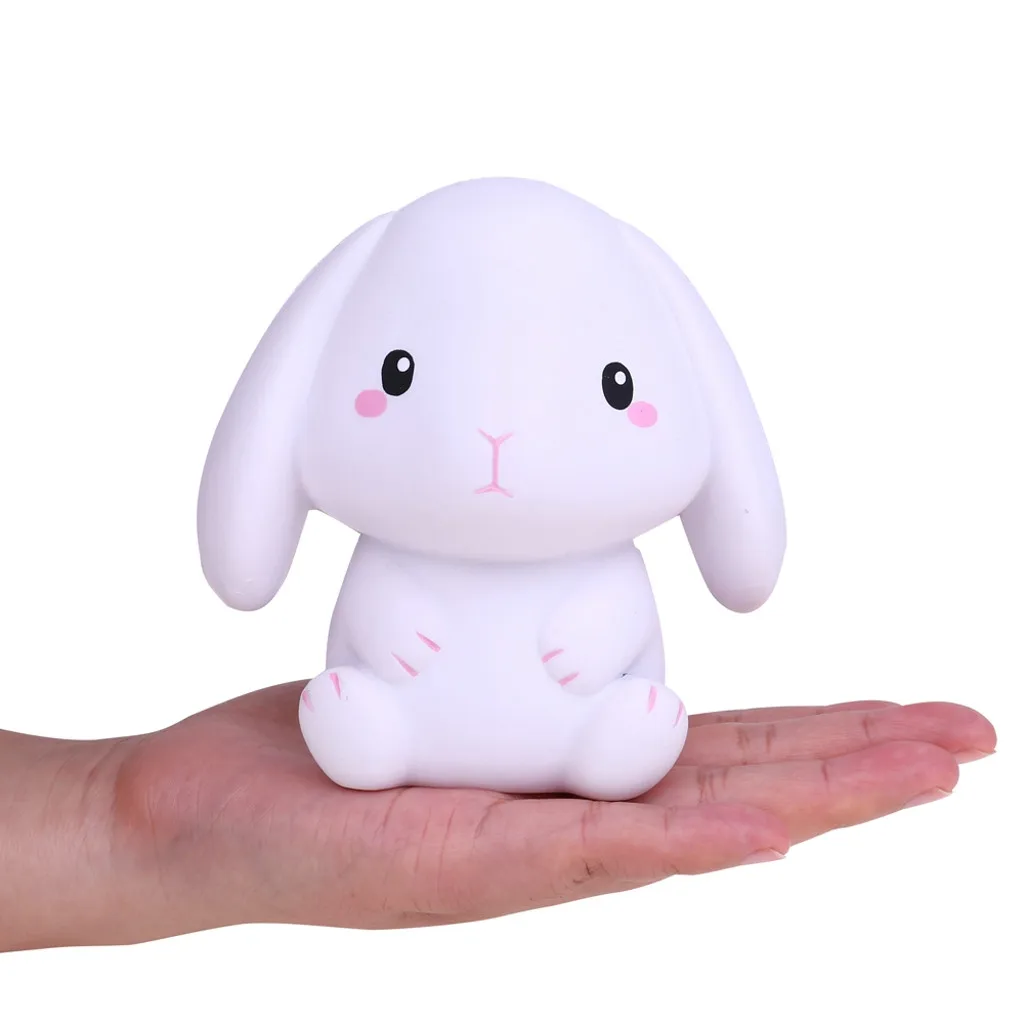 Сжимающий Мягкий Кролик Kawaii, медленно растущий крем, мягкий ароматизированный, игрушки для снятия стресса, антистресс, сжимающий мягкий, забавные детские игрушки