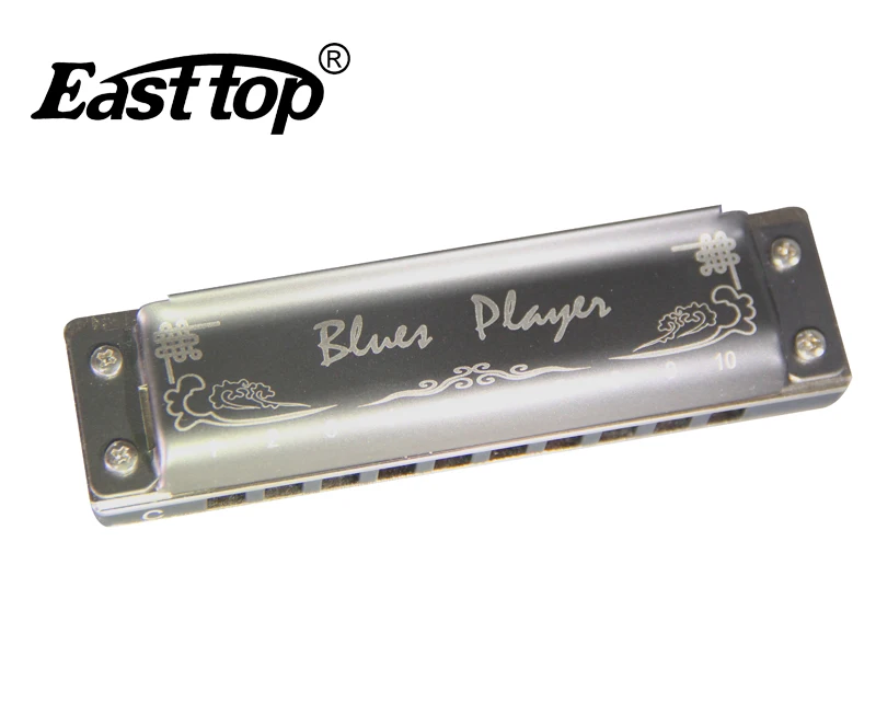 

EASTTOP PR020AL upgrade 10 hole blues professional harmonica