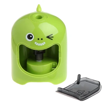 

Dinosaur Cartoon Electric Pencil Sharpener Battery Operated Gift Office Supplies Pencil Sharpener