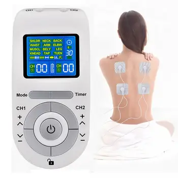 

9 Modes Timing LCD Pain Relief Pulse Massage Body Muscle Stimulation Machine