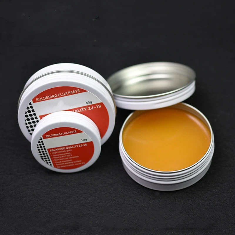 50/10g Soldering Paste Tin Material Paste Repair Durability Rosin for PCB IC Parts Metalworking Welding Soldering Gel Tool Flux electrode holder