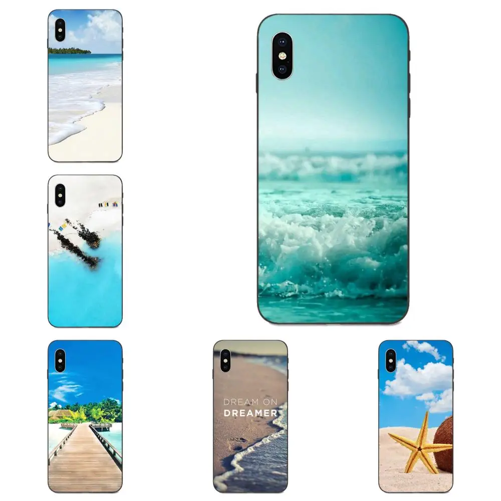 Красивый пляж Морская звезда морской для Xiaomi mi x Max Note 2 2S 3 S 5X6 6X8 9 9T SE A1 A2 A3 CC9e Lite Play Pro
