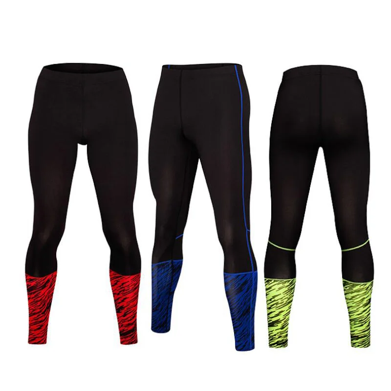 

Running compression Pants Men Sports Leggings tight Fitness sports Sportswear Long Trousers Gym Training Pants Skinny Yoga 2019