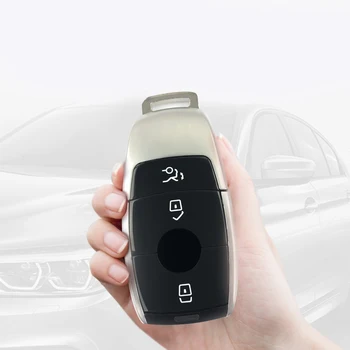 

OkeyTech For M-ercedes Benz 2017 E Class W213 2018 S Class Replacement 3 Buttons Car Key Shell Accessories Car Styling