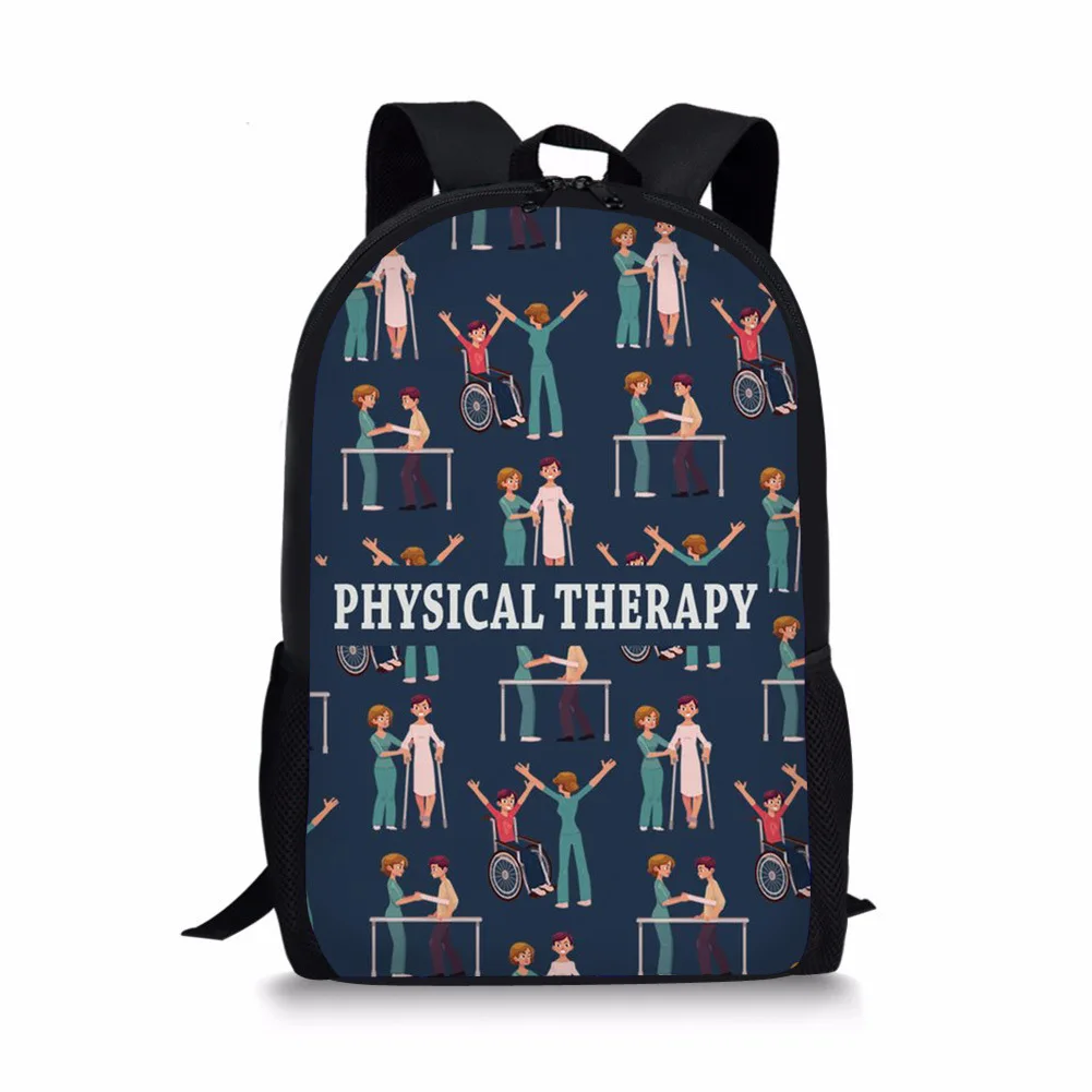 

Biological Element Periodic Table Backpack Creative Microscope Cell Pattern School Bag Backpack Backpack Men's