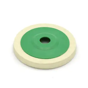 

2×125mm Wool Buffing Polishing Wheel Felt Pad 5Inch Angle Grinder Buffer Disc