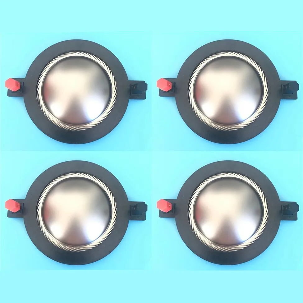 4Pcs Pure Aluminum wire Diaphragm For B&ampC DE75 DE750 DE82 DE82TN DE85 DE750TN EAW CD-5001 74.46 74.5mm |