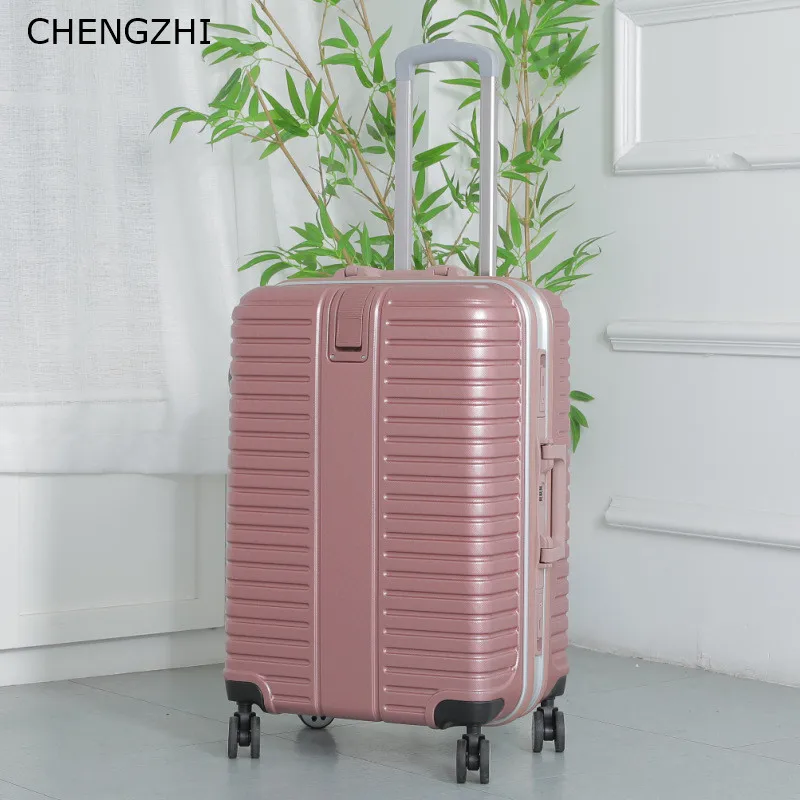 CHENGZHI 2" 22" 2" 26 дюймов Дорожный чемодан, Жесткая алюминиевая рама, чемодан на колёсиках, Спиннер с колесом для женщин и мужчин, сумка на колесиках