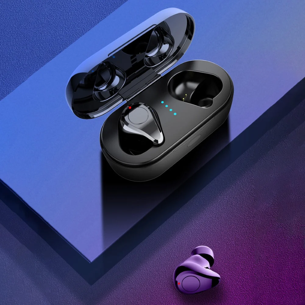 Q6 TWS Sports Noise Reduction In Ear Wireless Bluetooth HiFi Earphone Earbuds for xiaomi samsung huawei iphone