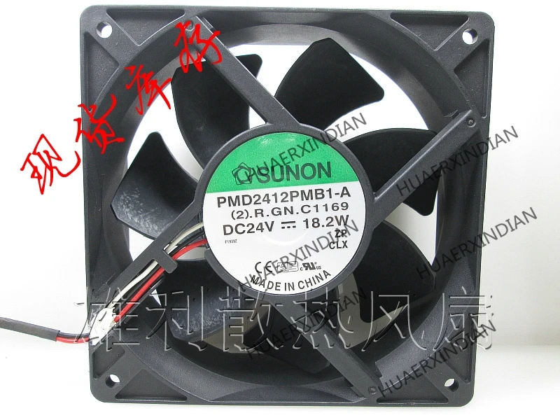 

Original NEW 12038 PMD2412PMB1-A 24V 18.2W 12CM Motor protection cooling Fan high quality