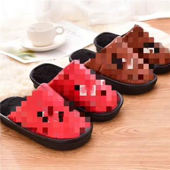 

Avenger Kids Home Indoor Slipper for Children Leather Cotton Shoes slippers waterproof Non-slip slippers