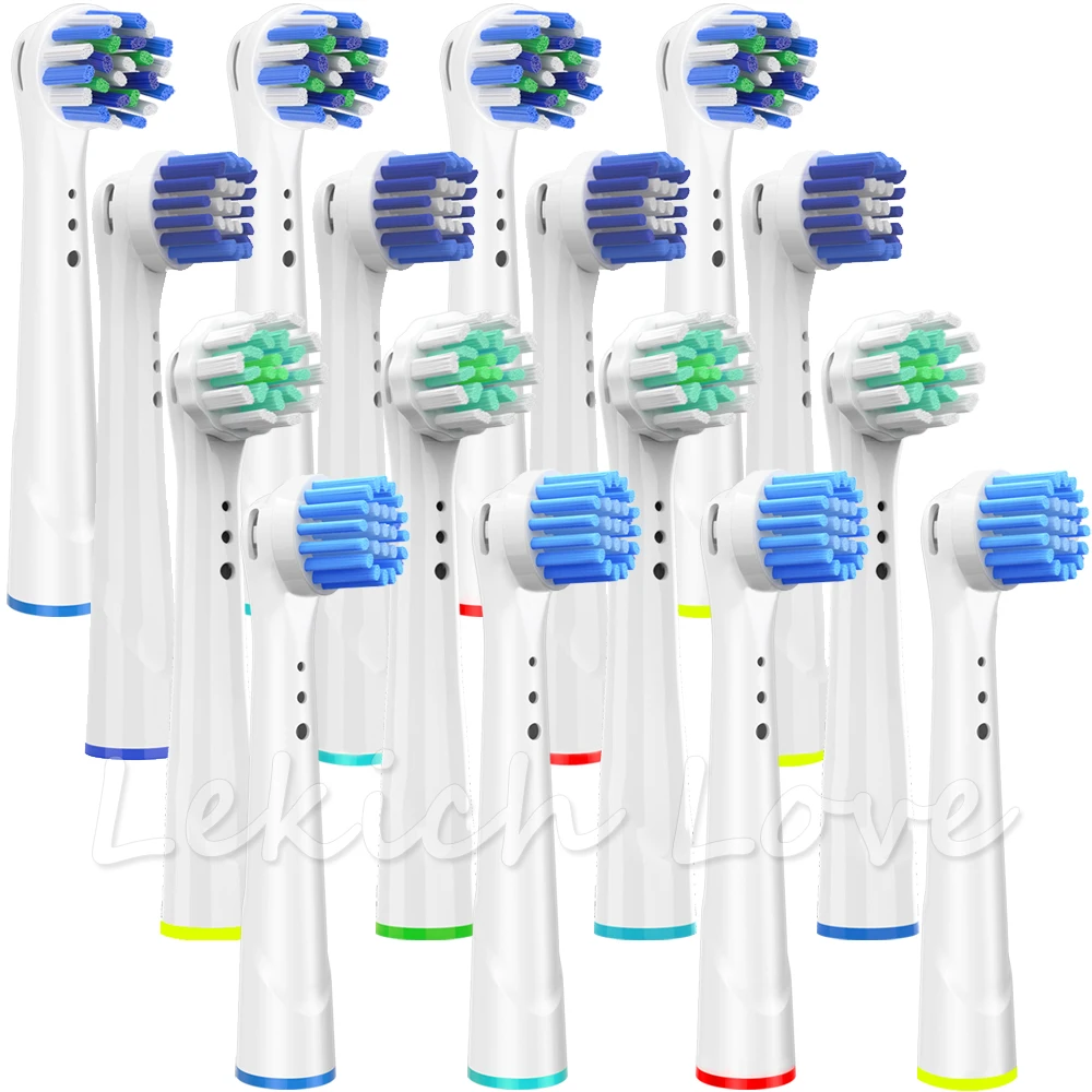 Насадки для зубной щетки Oral B 16 шт. сменные насадки b мягкие чувствительные Comapitble с