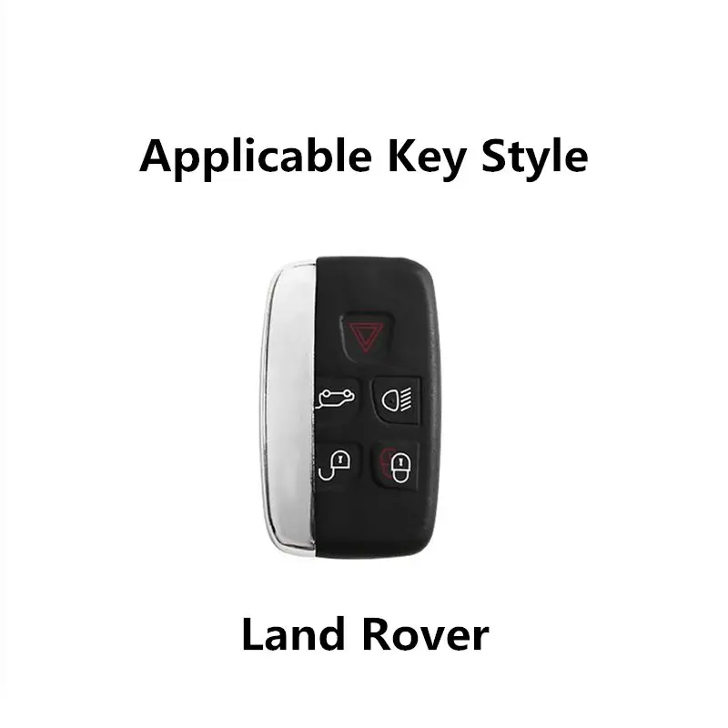 Цинковый сплав кожаный чехол для ключа автомобиля подходит для Land Rover JAGUAR XJ/XJL XEL/XE авто ключ защита авто-Стайлинг Аксессуары Брелок
