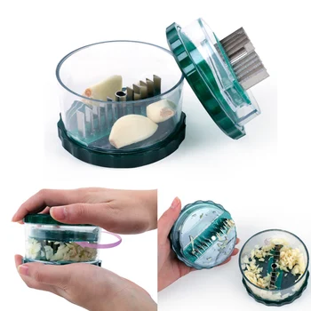 

Dining room and kitchen supplies 1 multi - functional garlic crushing machine garlic ginger twisted kitchen vegetable tools