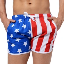 Heandwood pantalones cortos de playa para hombre, bañadores con estampado a rayas, para correr, Fitness, surf, Verano