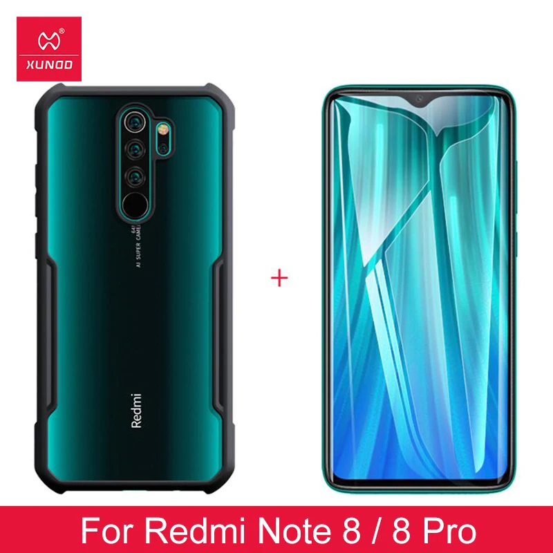 Чехол для Xiaomi Redmi Note 8 Pro чехол телефона Xundd ударопрочный защитный бампер защита