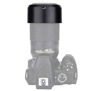 

HB-77 Camera Metal Hood Lens Hood AF-P 70--300mm camera Cover 70-300 Hood lens and accessories for Nikon 70-300