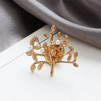 

WOMEN PREAL BROCHES PIN FOR WOMEN ZINC ALLOY FLOWER PINS
