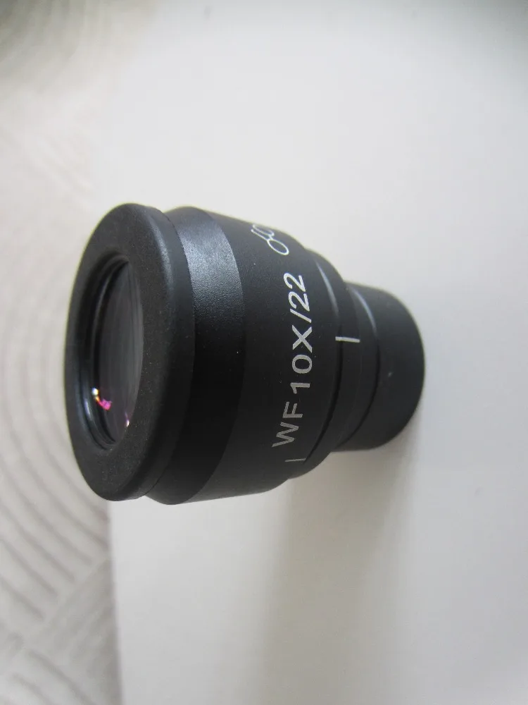 WF10X 22 мм Регулируемый зеленый пленочное покрытие зум план Высокая Eyepoint широкоугольный оптический окуляр объектив для стерео микроскопа