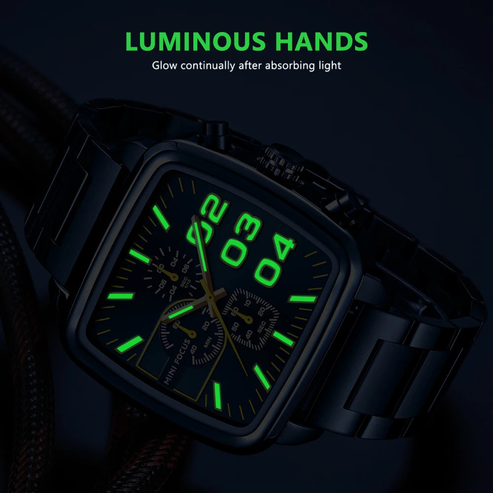 MINI FOCUS Quartz Watch for Men Waterproof_voghion.com