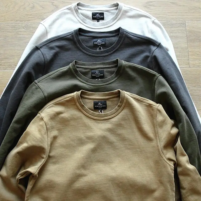 

wild cotton thickening thick high quality Japanese washing sets round collar fleece loose and restoring ancient ways