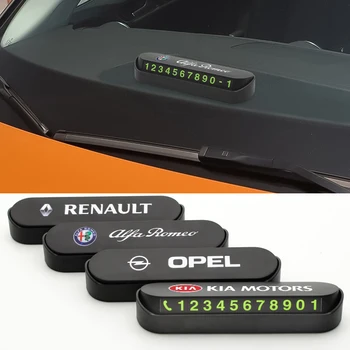 

Car Temporary Parking Card Phone number For BMW MINI Mitsubishi Fiat SUZUKI Chevrolet Nissan Skoda Dodge Audi Peugeot Honda KIA