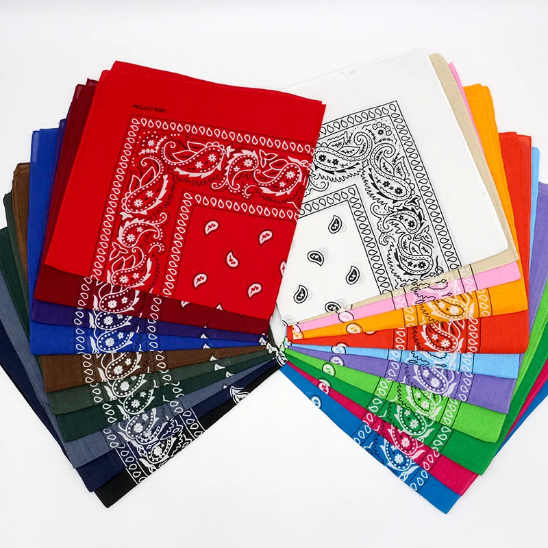 Бандана базовая с принтом пейсли