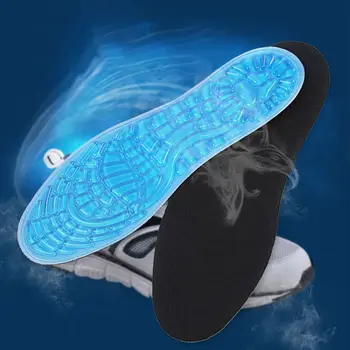 

Silica Gel Basketball Running Insoles Summer Breathable Foot Shoe Pad