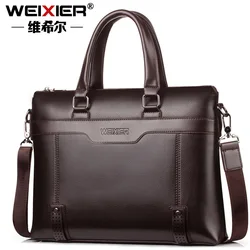 New Business Handheld Men's Bag PU Leather Bag Large Capacity Bag Shoulder Messenger Bag Men's Handbag Crossbody Bag