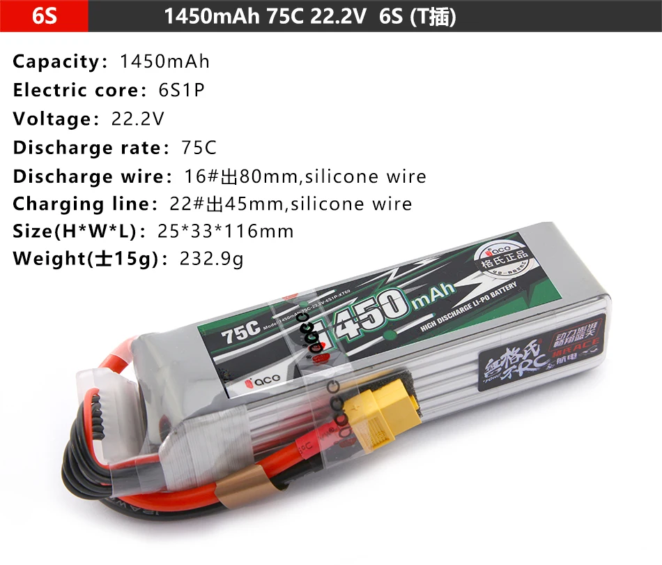 Gens ace Lipo Battery 6S 2600 3300 4000 5300mAh 22.2V Lipo Battery for Align Helicopter Airplane Car Boat RC Accessories 7 Gens ace Lipo Battery, oco EZa mAh 'discharge Li-po datter