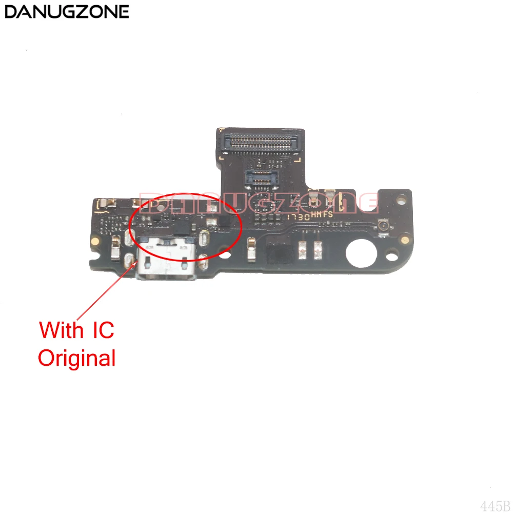 Оригинальная usb-зарядка док-станция с разъемом и разъемом для зарядки, гибкий кабель для Xiaomi Redmi Примечание 5A/Prime Y1 Lite