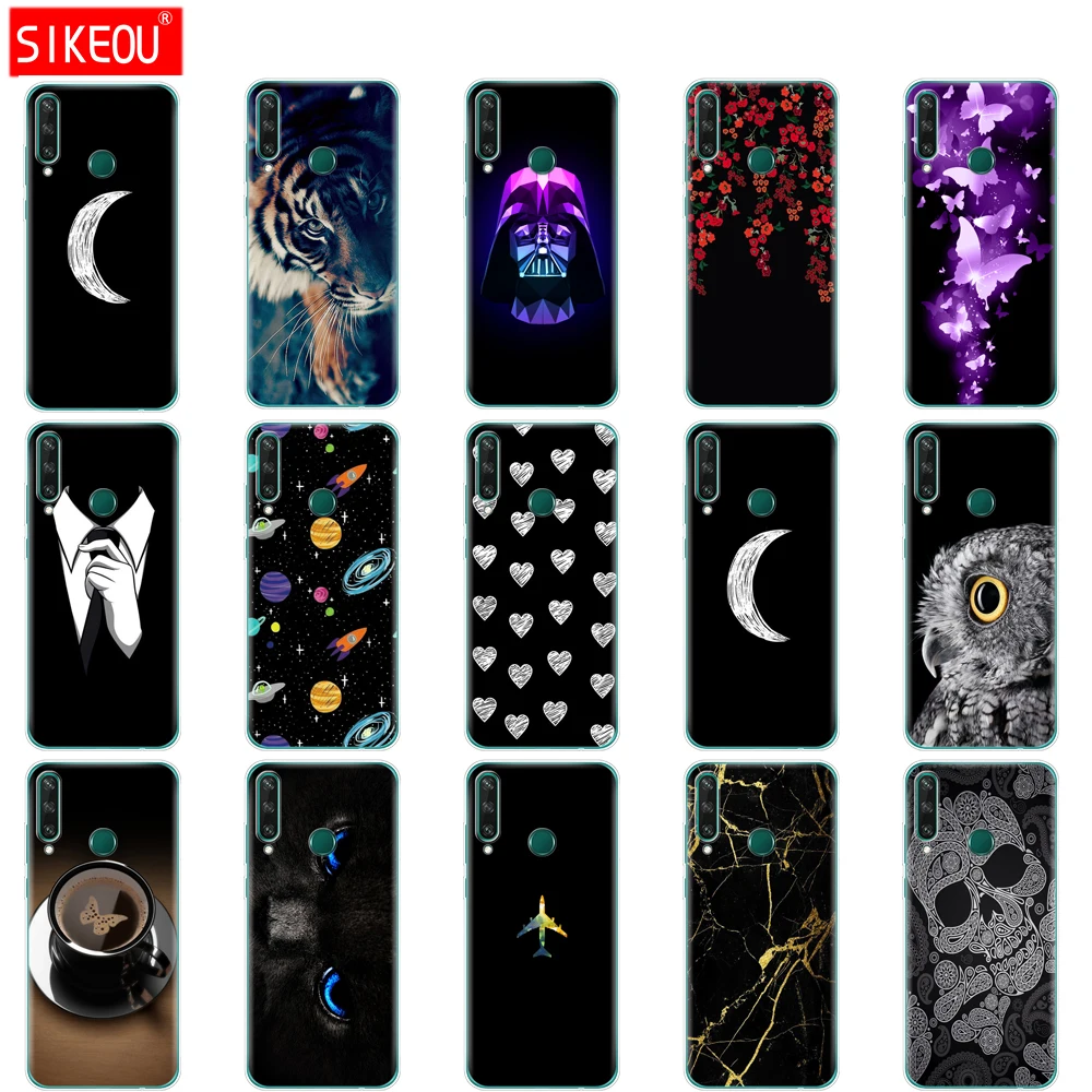 Чехол для Huawei Y6P 6 3 дюйма мягкий силиконовый чехол из ТПУ телефона y6p 2020 Y 6P задний