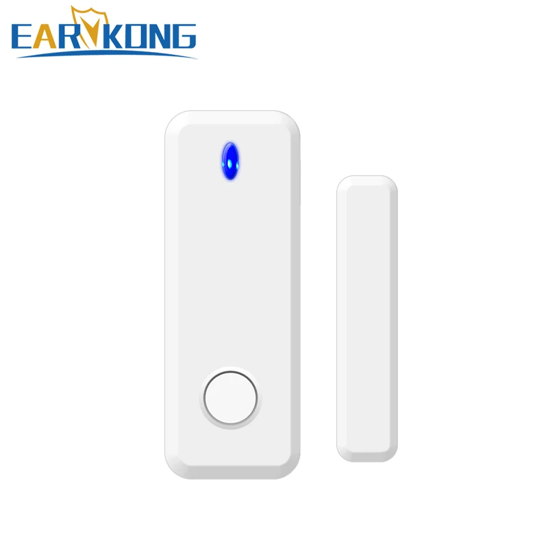 433MHz inteligente inalámbrico de la puerta de la ventana abierta cerrado/Detector de puerta brecha ventana abierta alarma para G4 / W123 sistema de alarma Wifi/GSM