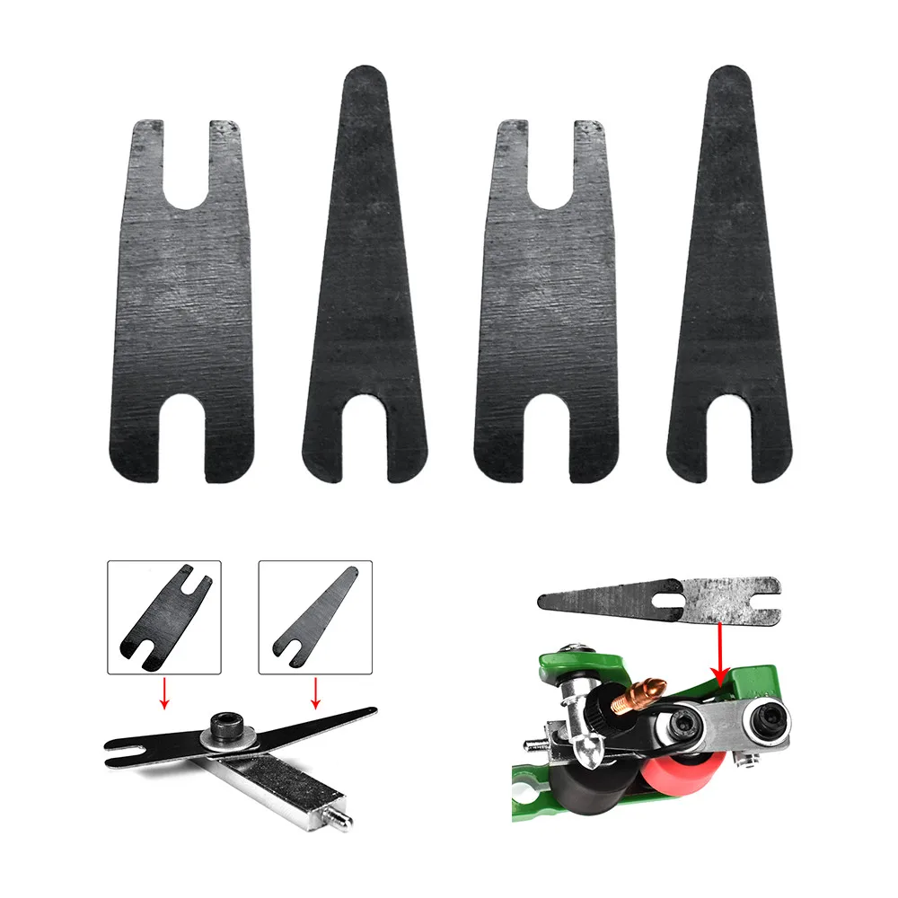 

4pcs Black And Silver Iron Tattoo Shrapnel Tattoo Machine Secant Fog Shrapnel Secant Shrapnel Set