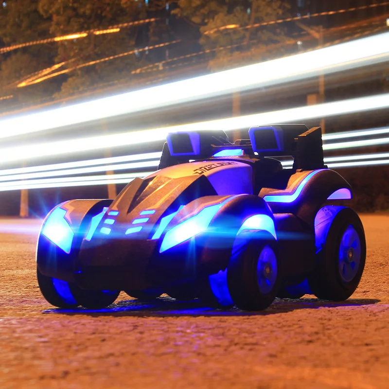RC автомобиль 4WD Дрифт автомобиль 616-5 2,4G пульт дистанционного управления автомобиль трюк Дрифт 360 ° вращающийся светодиодный светильник сопротивление падению игрушки для детей