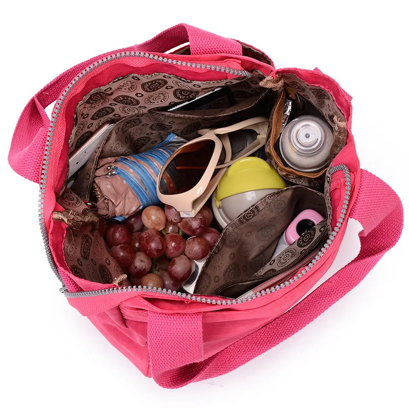 

Jin qiao er Waterproof Nylon Casual Shoulder Bag Large Capacity Handbag Outdoor Travel Bag WOMEN'S Bag